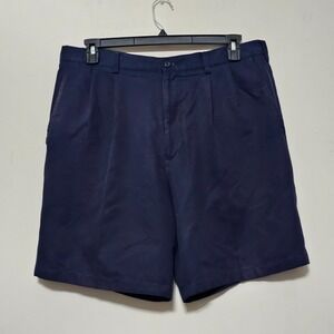 Perry Ellis America Men's Shorts 36 Navy Pockets 1035